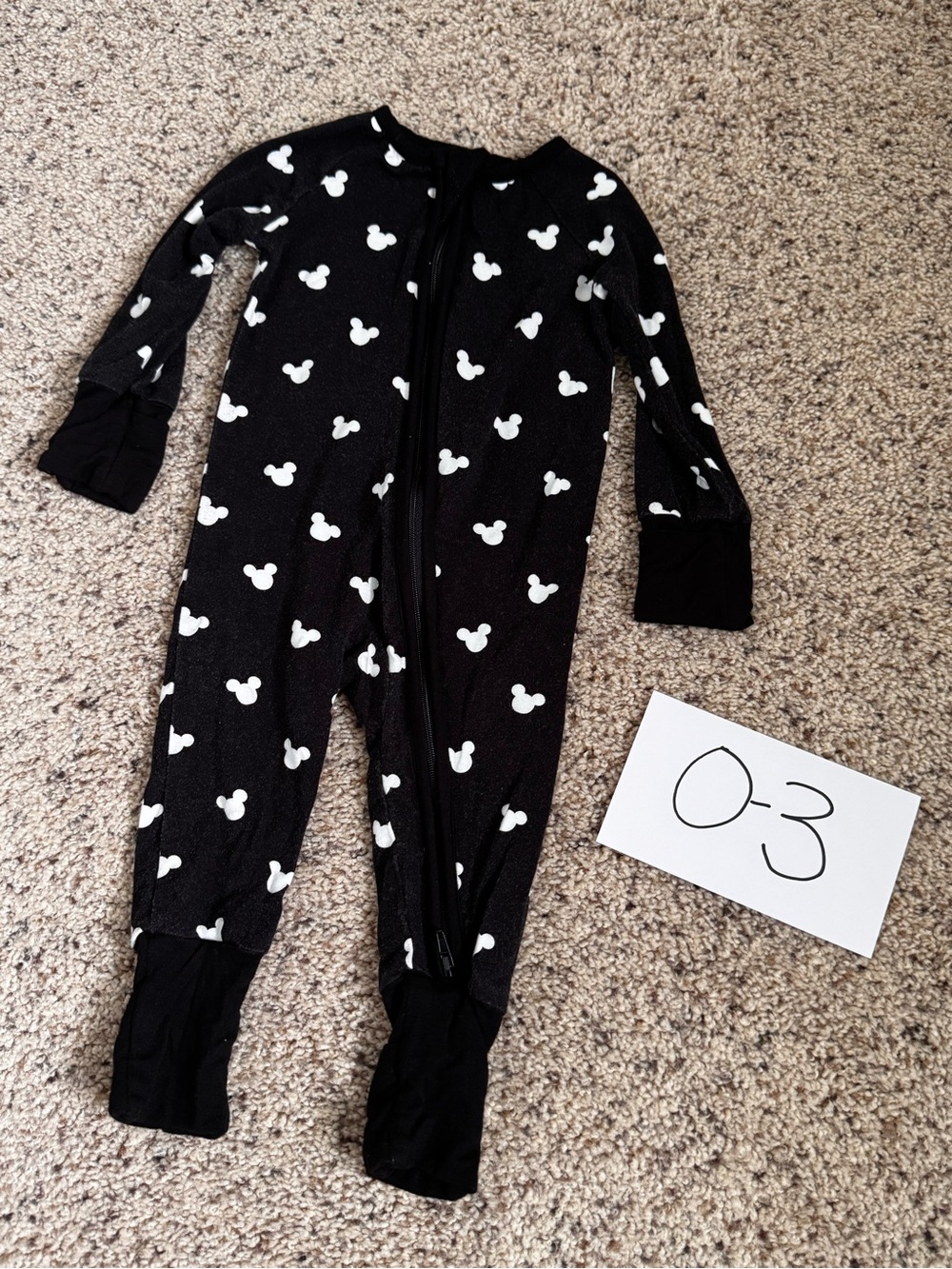 Little One Shop bamboo Mickey Mouse sleeper